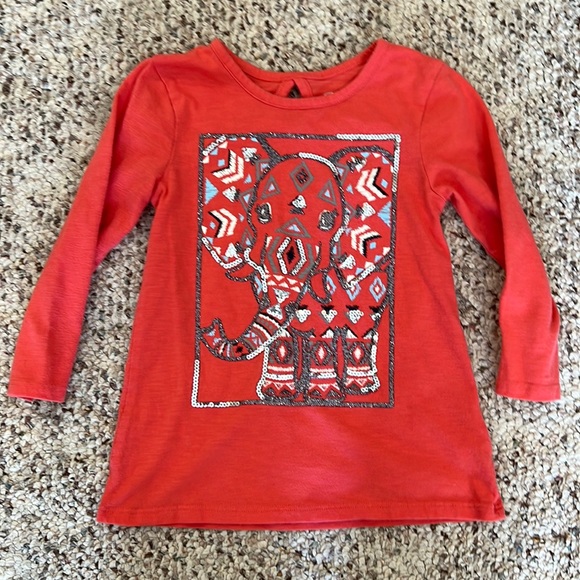 Girls long sleeve Justice top - Picture 1 of 4